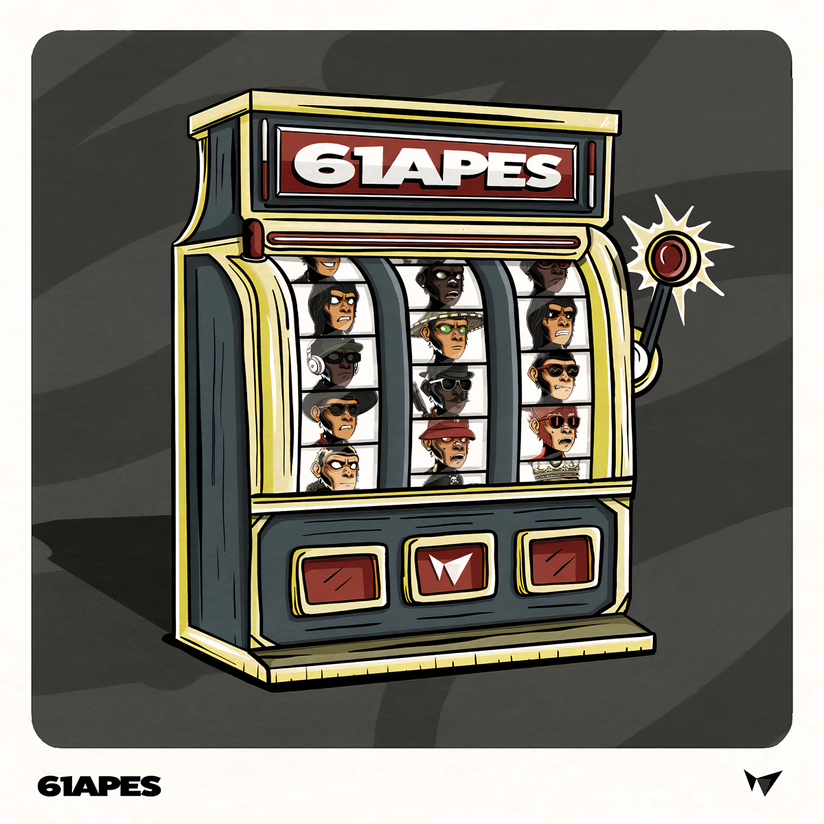 61Apes — brand asset