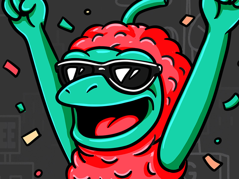 Lychee Web3 brand and character system