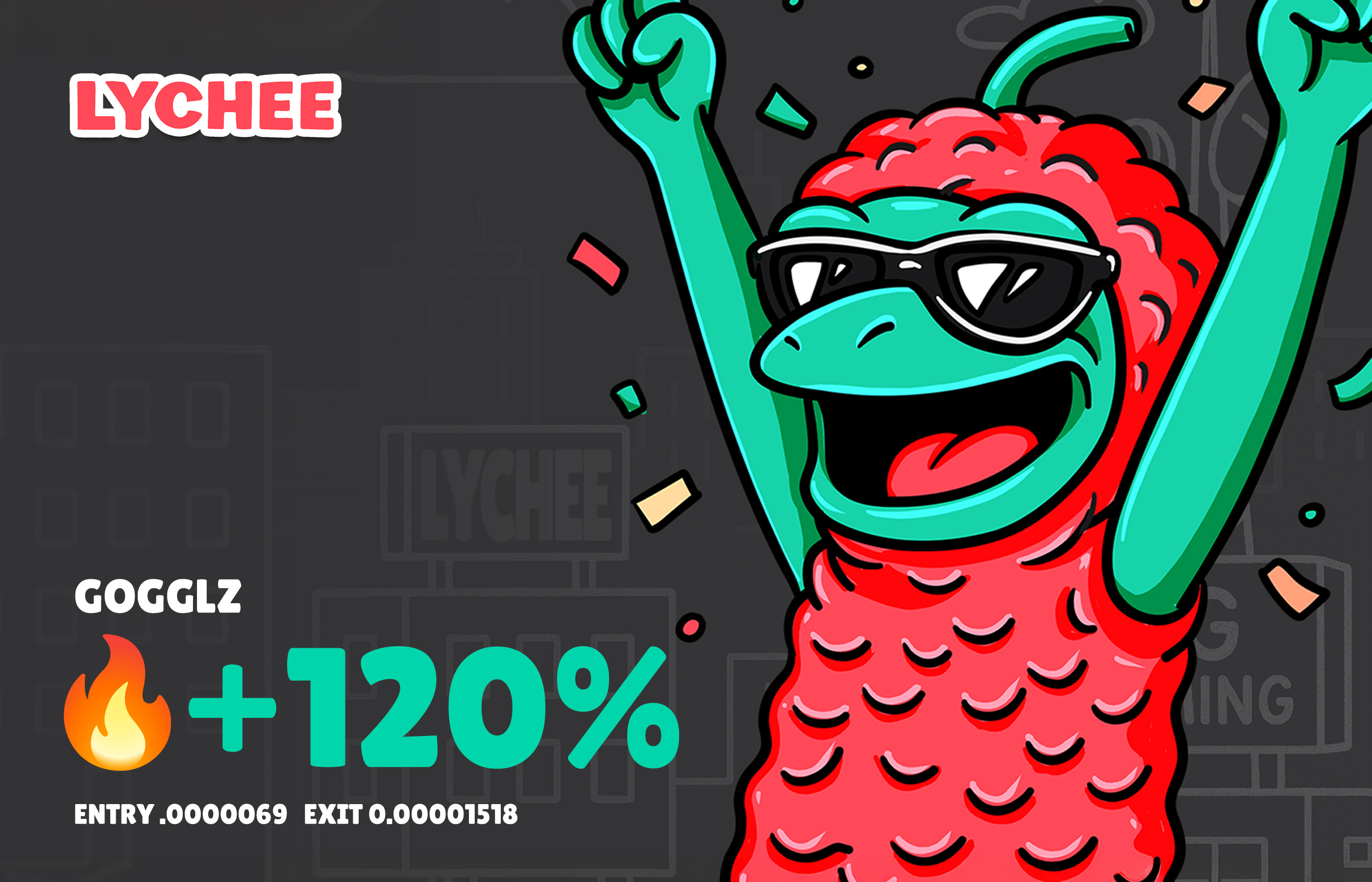 Lychee — PNL card and social marketing system