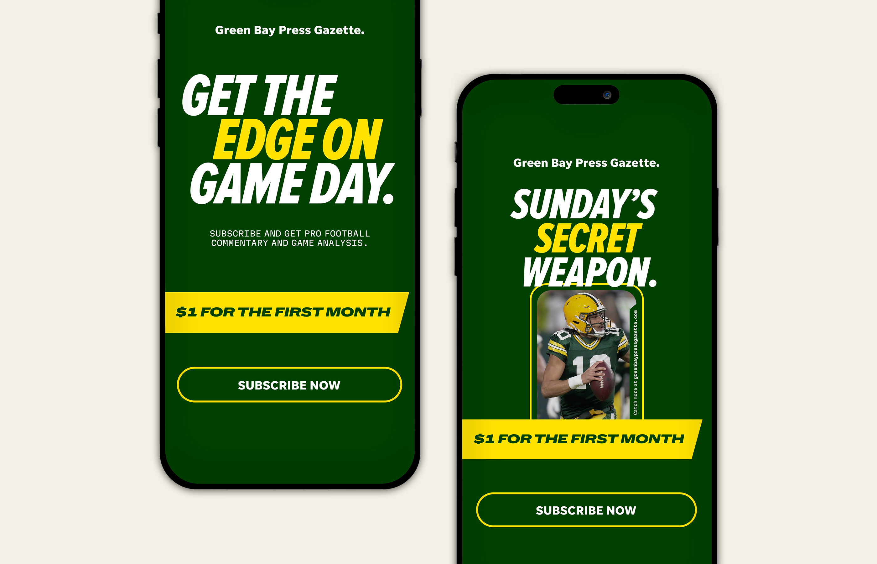 NFL Campaign — multi-market ad system
