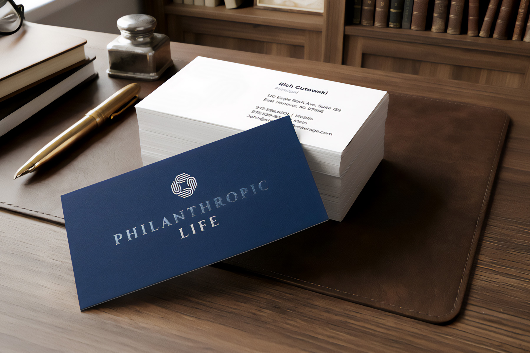 Philanthropic Life — logo mark isolated