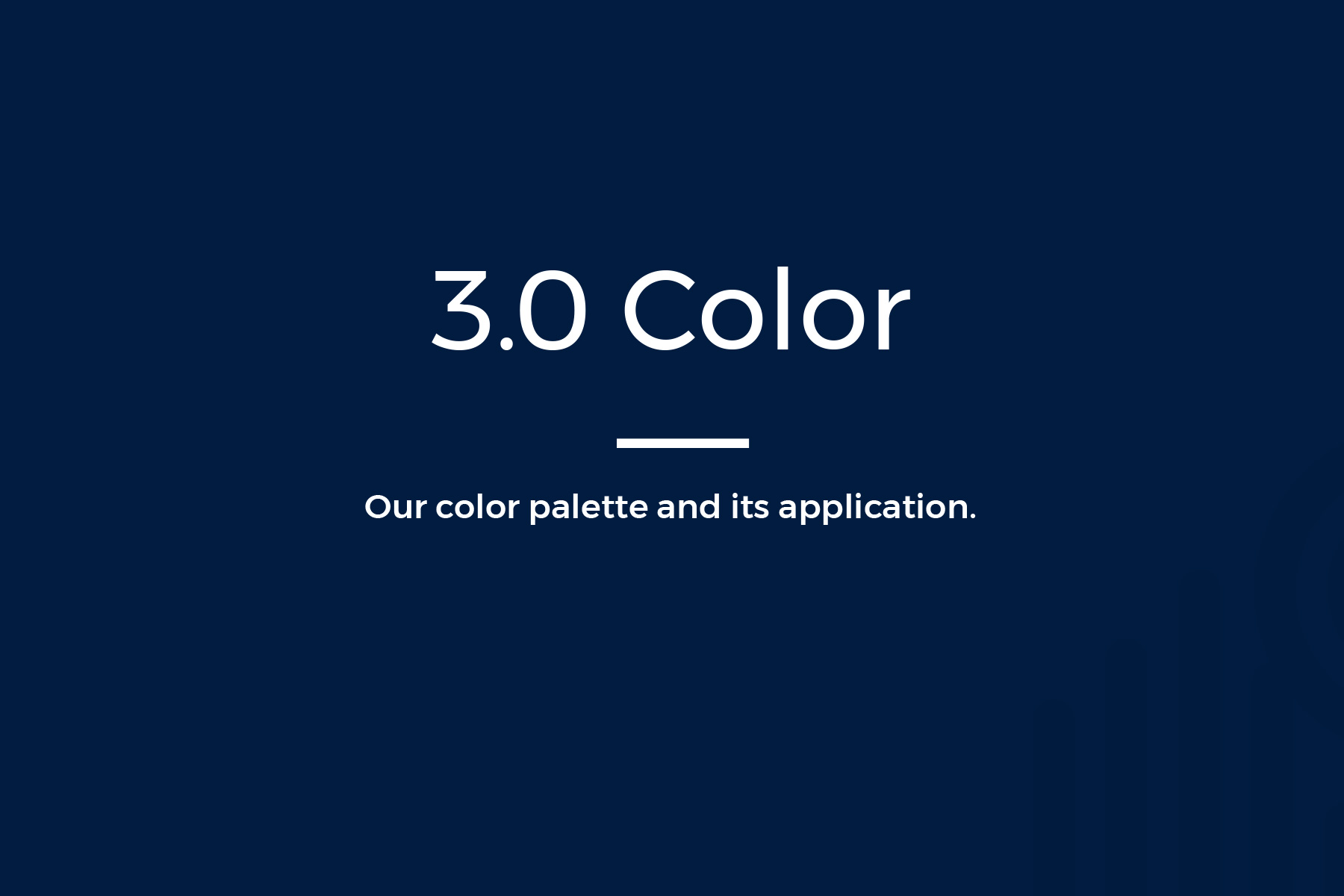 Philanthropic Life — Oxford Blue color system