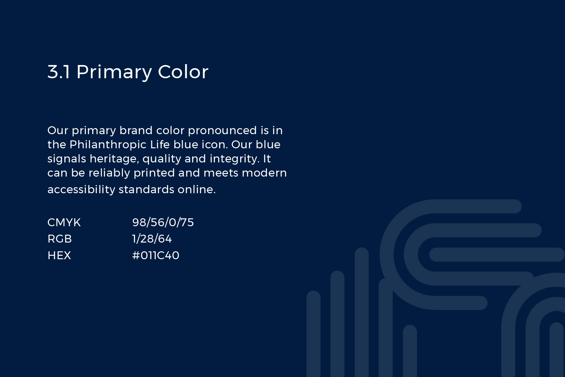 Philanthropic Life — Cinzel and Montserrat type pairing